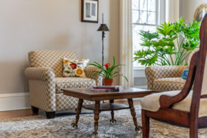 Cozy living room with plants and furniture to Sell Your Home Fast