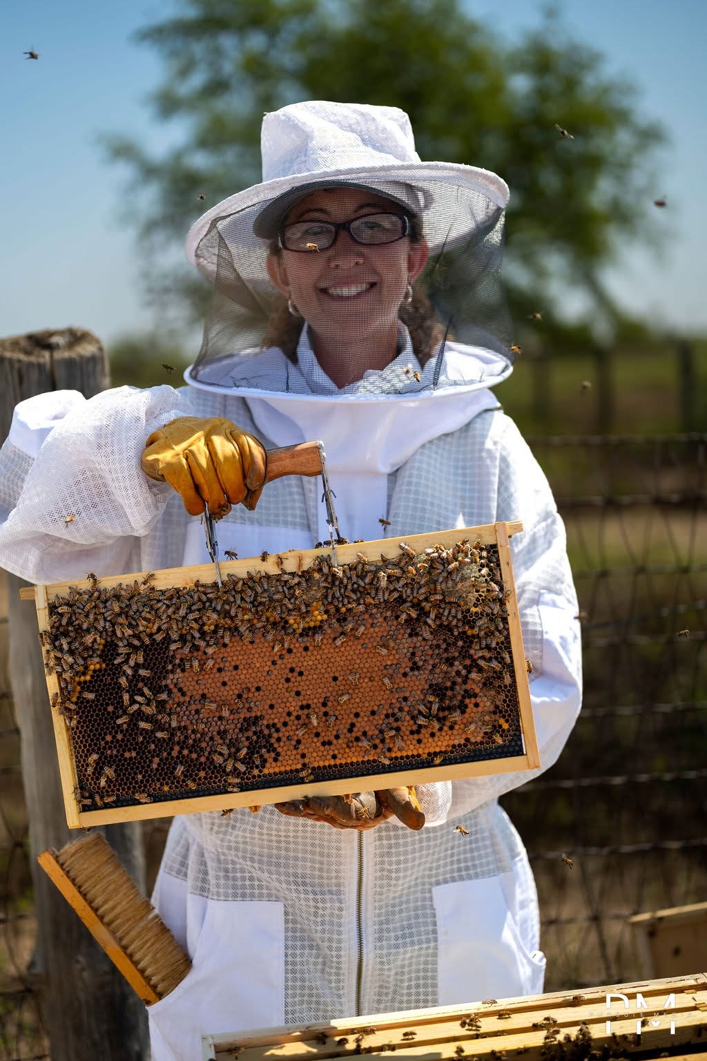 Beekeeper Crissy Ward